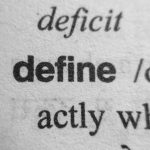 word define on spelling dictionary page